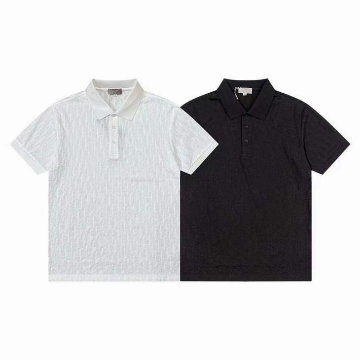 Picture of Dior Polo Shirts Short _SKUDiorM-3XL8qx19328494